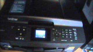 Brother mfcj430w Review 2012 All In One Printer Scanner Printer Fax Machine with WiFi [upl. by Anwad]