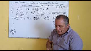 COMO SOLUCIONAR LA CAIDA DE TENSION EN UN SISTEMA TRIFASICO [upl. by Akere]