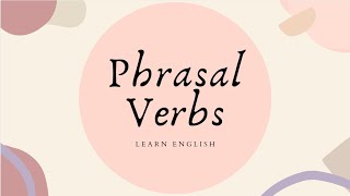 Phrasal verbs Parentification [upl. by Aldus]