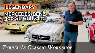 MercedesBenz 300 SL Gullwing  Recommissioning an Automotive Icon  Tyrrells Classic Workshop [upl. by Grayce]