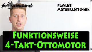 360GradMotorrad  Funktionsweise 4TaktOttomotor [upl. by Hoover]