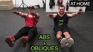 Intense 5 Minute At Home Abs amp Obliques Workout [upl. by Lanette]