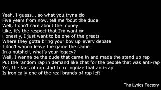 Lil Dicky  Professional Rapper Feat Snoop Dogg LYRICS [upl. by Dailey]