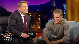 Boston Accent Lesson w Matt Damon [upl. by Blodgett]