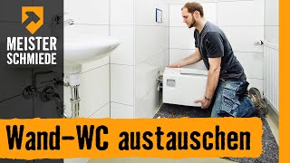 WandWC austauschen  HORNBACH Meisterschmiede [upl. by Hughmanick]