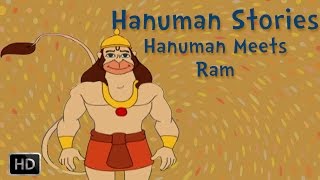 Hanuman Stories  Hanuman Meets Ram [upl. by Yolane362]