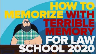 LAW SCHOOL PHILIPPINES How to Memorize With Terrible Memory for Law School 2020  LEARN WITH LEX [upl. by Ihcalam]