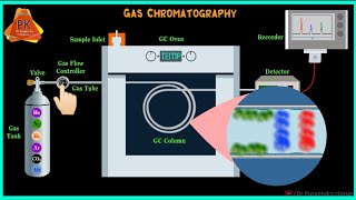 Gas Chromatography  GC Instrumentation  Gas Chromatography Animation  GC [upl. by Swigart]