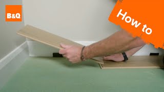 How to lay laminate flooring [upl. by Aryas]