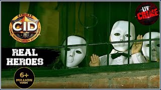 Mystery Behind The White Mask  CID  सीआईडी  Real Heroes [upl. by Dorena]