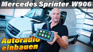 Mercedes Sprinter W906  Autoradio einbauen  ARS24 [upl. by Byron945]