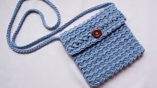 🌈Hermoso Bolso o Cartera 11 Tejido a Crochet PASO A PASO [upl. by Legim741]