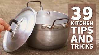 39 Awesome Kitchen Tips and Tricks  Thaitrick [upl. by Leinahtan558]