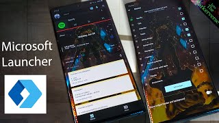 Microsoft launcher  Why should you check it out  Quick Look amp Guide 2021 [upl. by Halli]