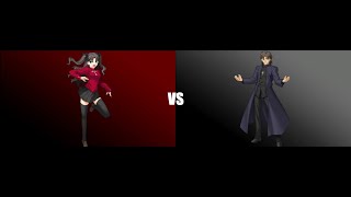 Fate Unlimited Code Rin vs Kotomine [upl. by Swigart]