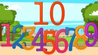 Ten Little Numbers  Learning Videos For Babies  Preschool Rhymes [upl. by Pincus]