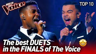 SPECTACULAR DUETS in the Finals of The Voice  TOP 10 [upl. by Airetak985]