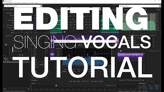 How to Edit and Mix Singing Vocals in Adobe Audition Part 1 [upl. by Angelique246]