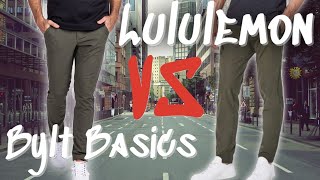 Best Mens Pants  Bylt Basics Everyday Pant vs Lululemon ABC Pant [upl. by Pelaga344]