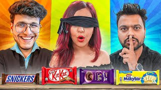 GUESS the CHOCOLATE Challenge 🍫 ft Triggered Insaan [upl. by Huldah920]