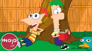 Top 10 Funniest Phineas and Ferb Moments [upl. by Proffitt522]