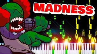 Madness from Friday Night Funkin Tricky Mod  Impossible Piano Remix [upl. by Aydiv151]