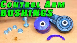 How To Replace Worn Control Arm Bushings [upl. by Bettine]