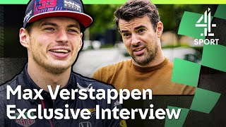 Max Verstappen  C4F1 Exclusive Interview  F1 [upl. by Anividul]