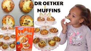 BEGINNERS FRIENDLY DR OETKER MUFFINS I CUPCAKES [upl. by Nythsa]