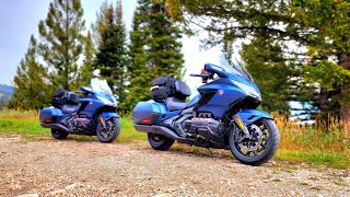 2022 Honda Goldwing Road Trip  Tetons [upl. by Eyssej]