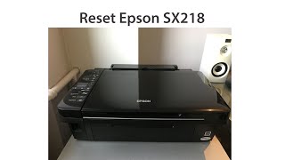 Reset Epson SX218 Wicreset Key [upl. by Attevad]