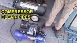 Use Right Size Air Compressor For Sprinkler Winterizing [upl. by Dnalhsa]