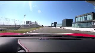 accidente Ferrari circuito del Jarama [upl. by Silvers]