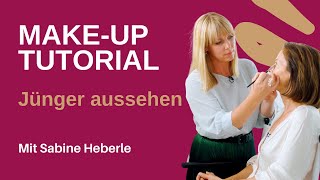 Jünger aussehen Schminktutorial mit Sabine Heberle [upl. by Beatrix523]