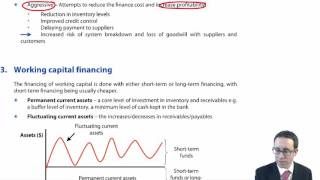 CIMA F1 Introduction to Working Capital [upl. by Leschen409]