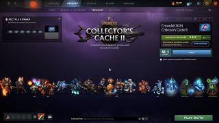 Dota 2 Crownfall Collectors Cache II [upl. by Ivers8]