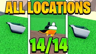 ALL 14 CAR PART LOCATIONS IN CAR DEALERSHIP TYCOON EASY GUIDE [upl. by Ihsoyim349]