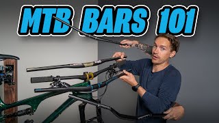 Mountain Bike Handlebars Buyers Guide Carbon vs Alloy Width Rise amp Sweep [upl. by Matusow914]