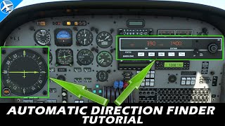 How To Navigate to an NDB Using the Automatic Direction Finder ADF [upl. by Susy]