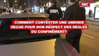 Comment contester une amende pour nonrespect du confinement [upl. by Cohen]