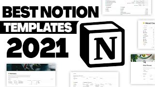 10 Best NOTION Templates for 2021 [upl. by Liebowitz]