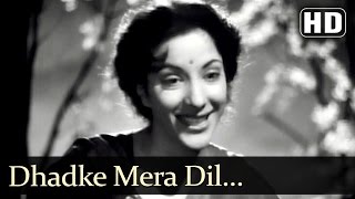 Dhadke Mera Dil HD  Babul Songs  Dilip Kumar  Nargis  Shamshad Begum  Filmigaane [upl. by Nyrad]