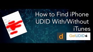 Learn How To Find iPhone UDID Unique Device Identifier [upl. by Yelime]