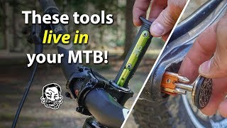 5 MTB Tools that Live in your Bike [upl. by Enaile]