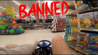 CRAZY CART IN WALMART BANNED FOR LIFE [upl. by Haslam262]