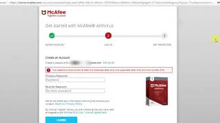 Steps To Install McAfee antivirus with activation key  McAfeecomactivate [upl. by Attenat632]