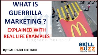 What is Guerrilla Marketing Real life case studies and examples  Best Marketing Campaigns [upl. by Fleece]