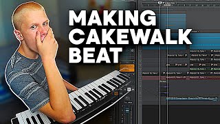 Making A Cakewalk Trap Beat Cakewalk by Bandlab [upl. by Eelamme]