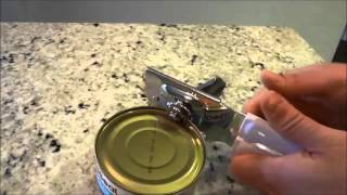 How To Use A Can Opener Tutorial [upl. by Cosetta]