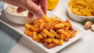 Pasta Chips  Viral TikTok Recipe [upl. by Rodie]